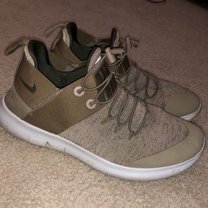 Army green women’s nikes 8.5